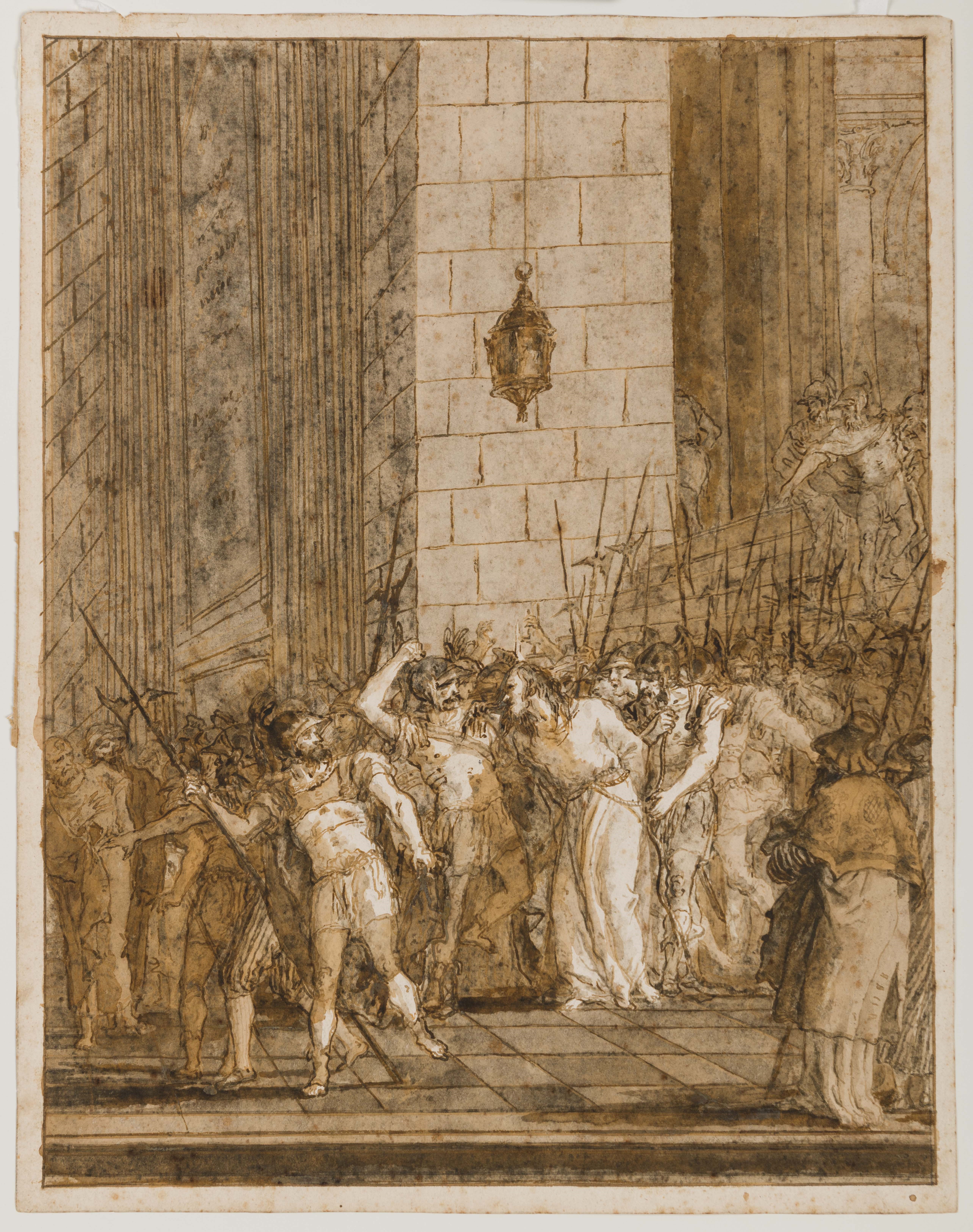 Christ Sent by Pilate to Herod